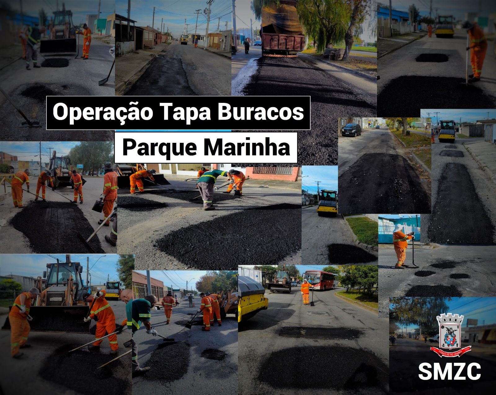 "Operação Tapa Buraco" Bairro Parque Marinha