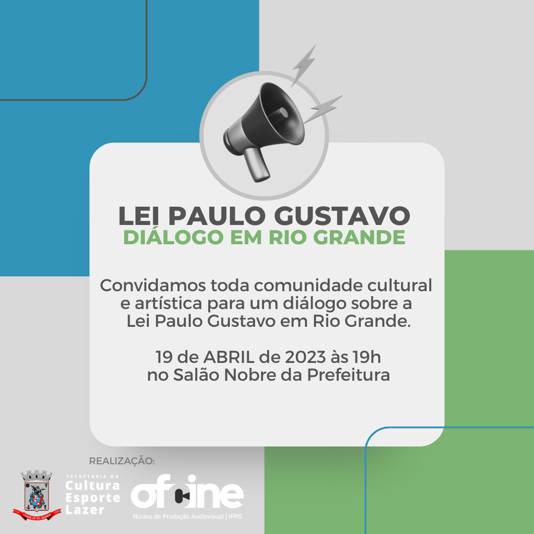 Prefeitura promove debate sobre Lei Paulo Gustavo